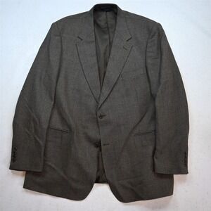 Oak Creek 48L Brown 100% Lambswool Tweed Mens Blazer Suit Jacket Sport Coat